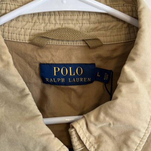 RALPH LAUREN POLO khaki full zip jacket - Picture 3 of 4